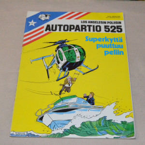 Autopartio 525 nro 12 Superkyttä puuttuu peliin